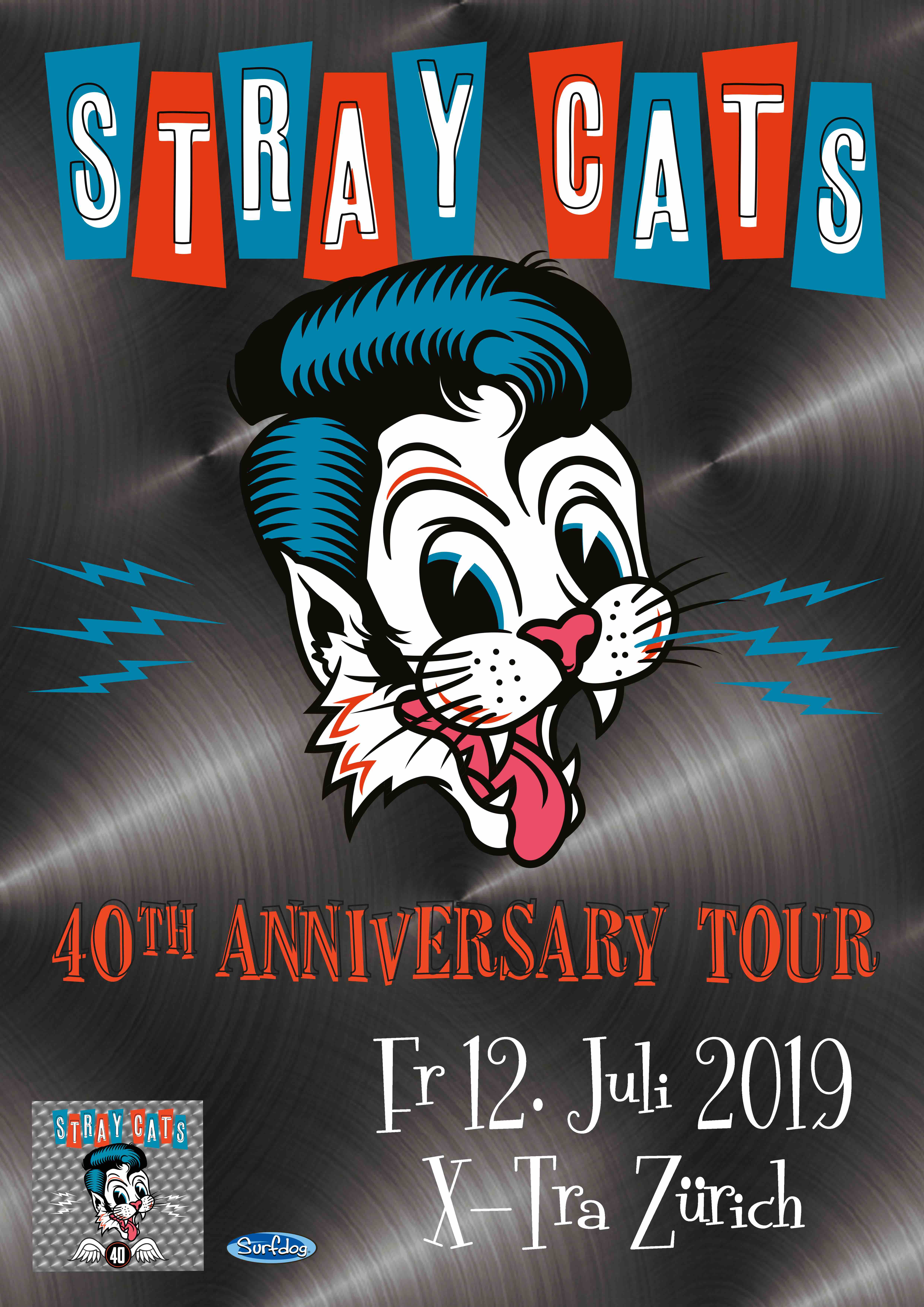 Stray Cats added a new date to their 40th Anniversary Tour! Stray Cats